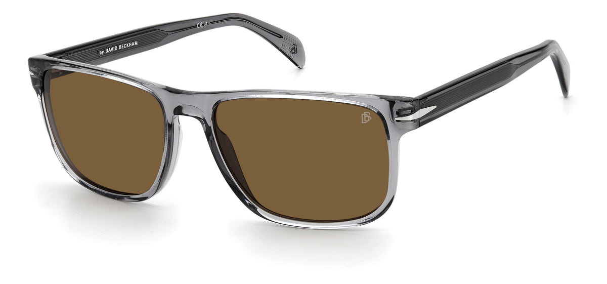 David Beckham DB 1060/S Grey/ Brown Lens 57 / Plastic / Acetate