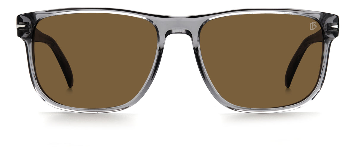 David Beckham DB 1060/S Grey/ Brown Lens 57 / Plastic / Acetate