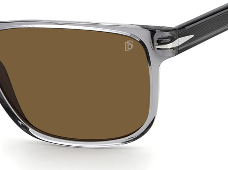 David Beckham DB 1060/S Grey/ Brown Lens 57 / Plastic / Acetate