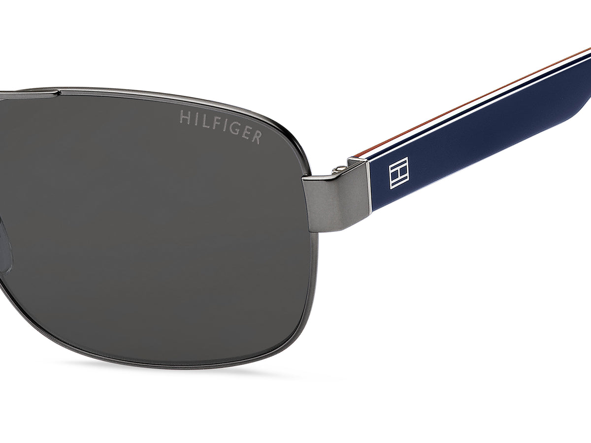 Tommy Hilfiger TH 1665/RE/S Matte Dark Ruthenium/ Grey