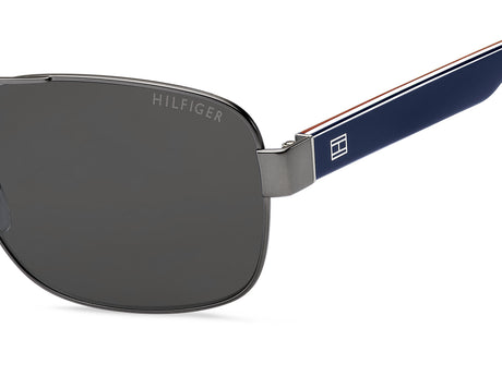 Tommy Hilfiger TH 1665/RE/S Matte Dark Ruthenium/ Grey