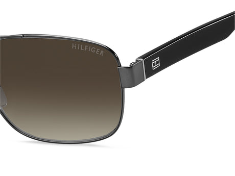 Tommy Hilfiger TH 1665/RE/S Dark Ruthenium Black/ Brown Shaded