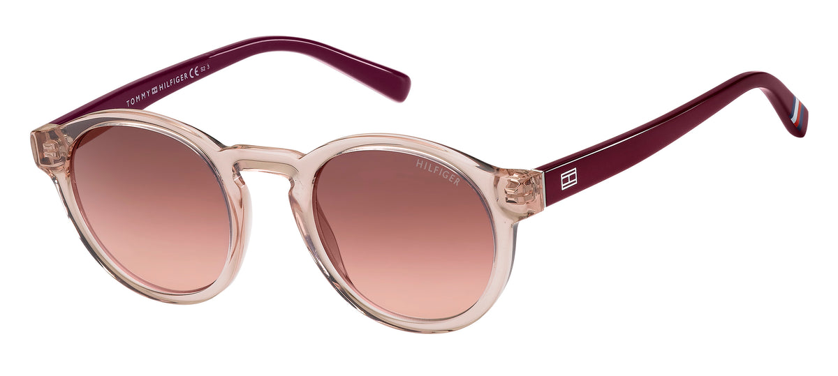 Tommy Hilfiger TH 1856/RE/S Pink Burgundy/ Pink Doubleshade