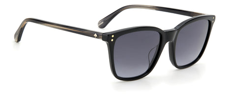 Kate Spade Pavia/G/S 204257 Black/ Dark Grey Shaded 55 / Plastic / Acetate