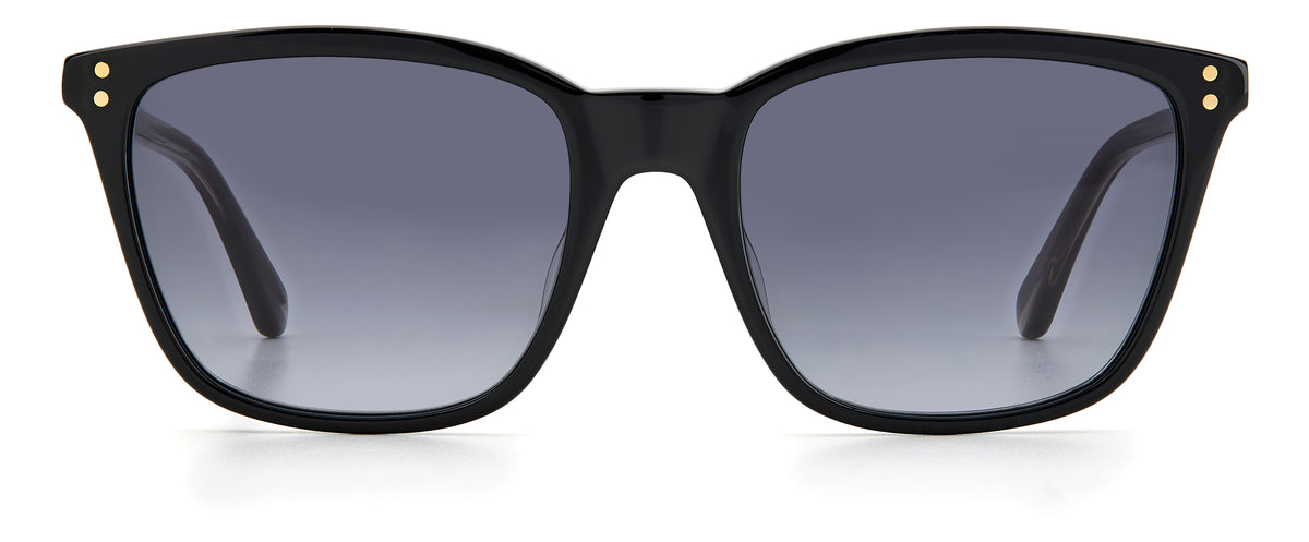 Kate Spade Pavia/G/S 204257 Black/ Dark Grey Shaded 55 / Plastic / Acetate