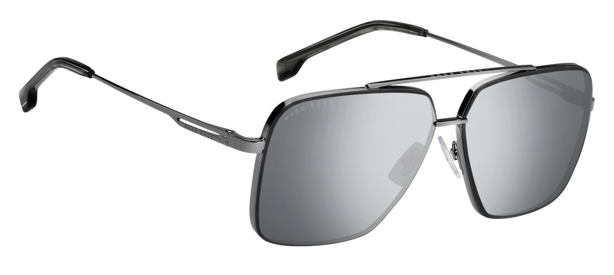 BOSS 1325/S KJ1 T4 62 Dark Ruthenium 
Silver Mirror Lenses
