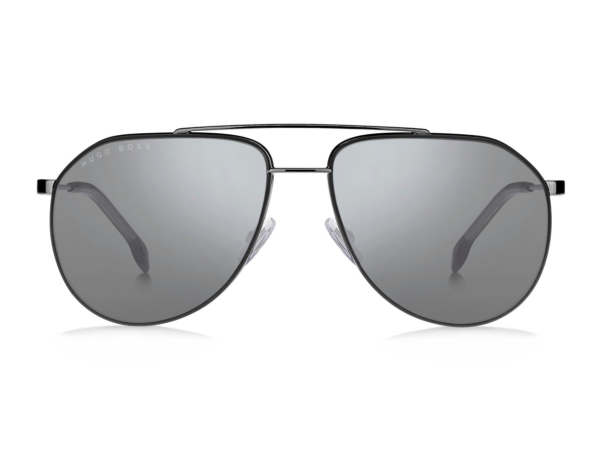 BOSS 1326/S KJ1 T4 60 Dark Ruthenium 
Silver Mirror Lenses