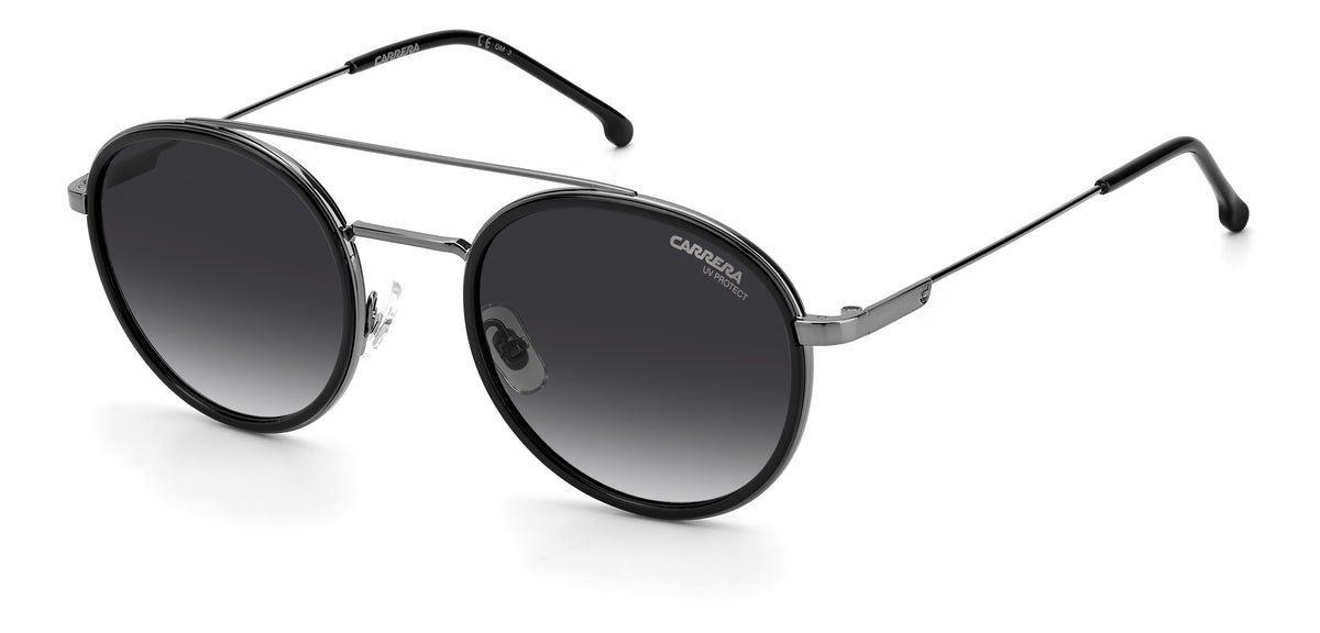 CARRERA 2028T/S-50-807 BLACK 9O DARK GREY SF
