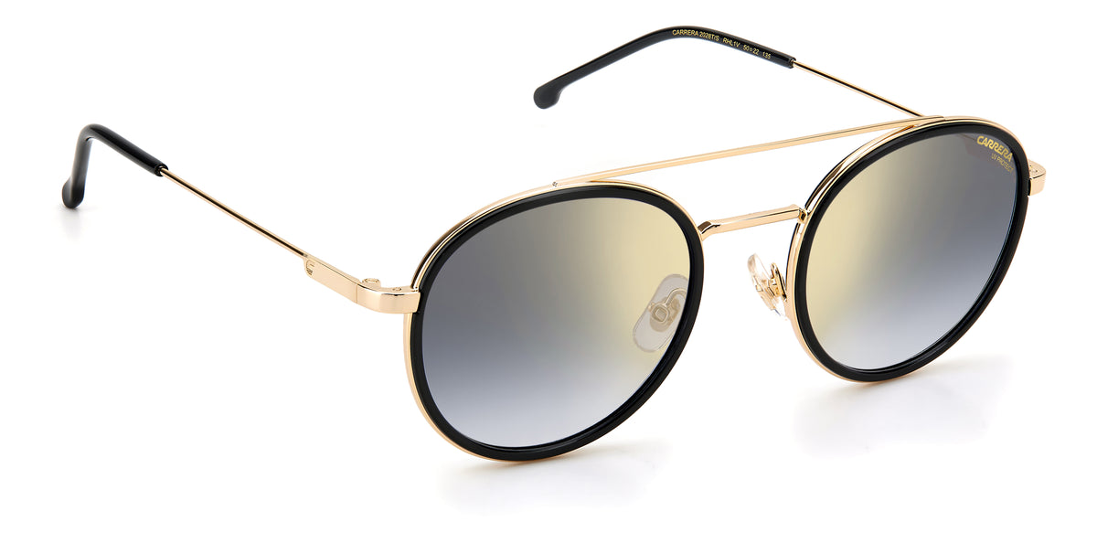 CARRERA 2028T/S-50-RHL 1V GOLD BLCK