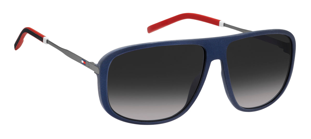 Tommy Hilfiger TH 1802/S Matte Blue/ Dark Grey Shaded