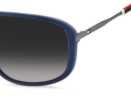 Tommy Hilfiger TH 1802/S Matte Blue/ Dark Grey Shaded
