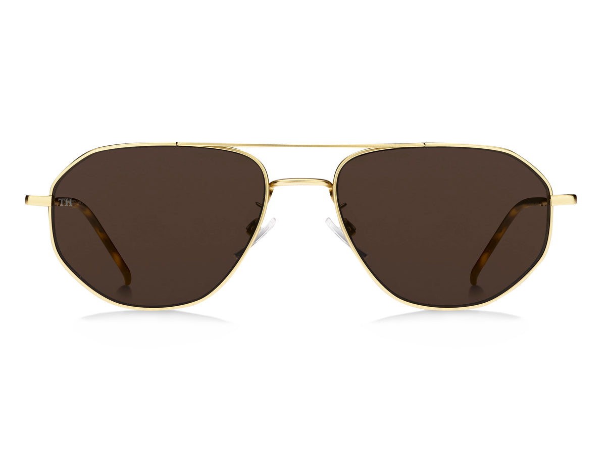 Tommy Hilfiger TH 1866/F/S Matte Gold/ Brown