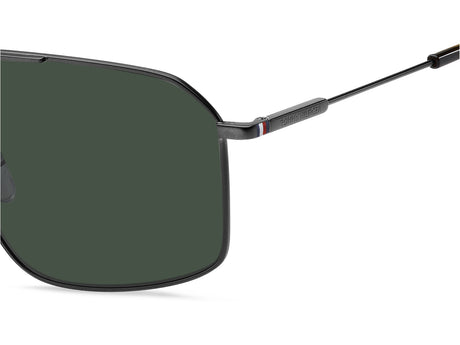 Tommy Hilfiger TH 1867/F/S Matte Ruthenium Black/ Green