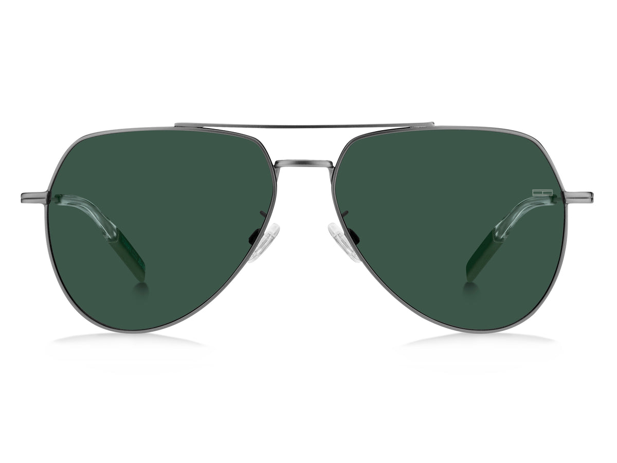 Tommy Hilfiger TJ 0064/F/S Matte Dark Ruthenium/ Green