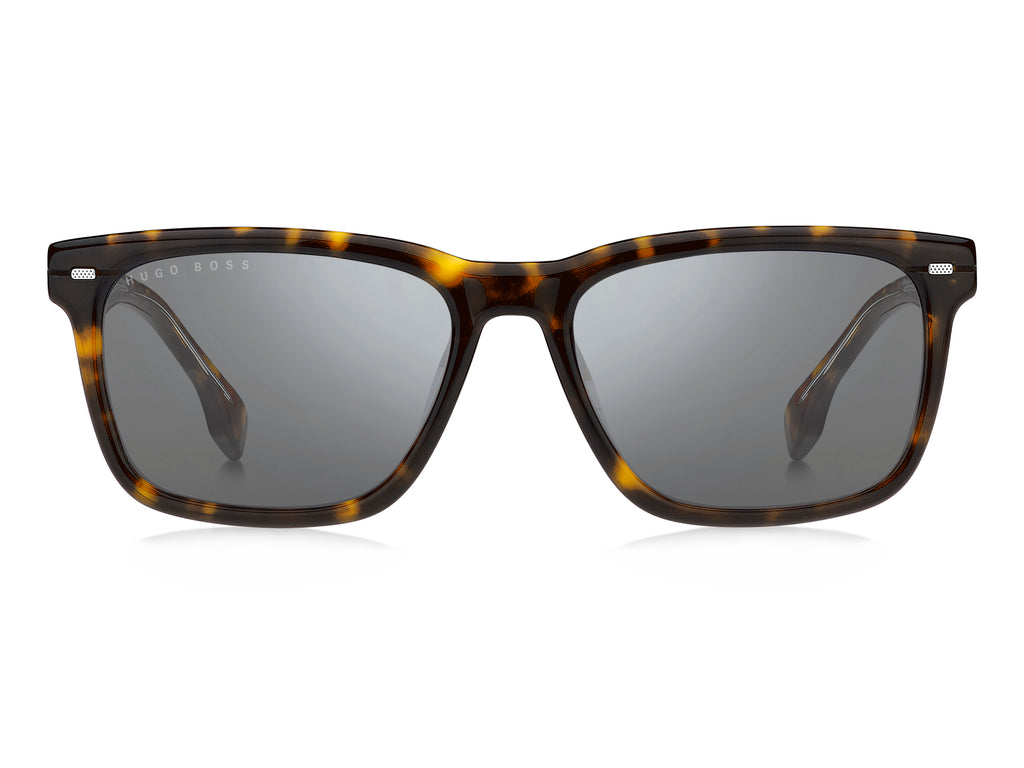 BOSS 1318/S Havana/ Silver Mirror 55 / Plastic / Acetate