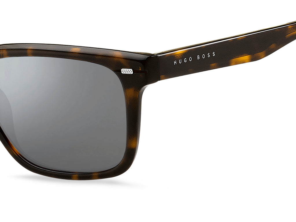 BOSS 1318/S Havana/ Silver Mirror 55 / Plastic / Acetate
