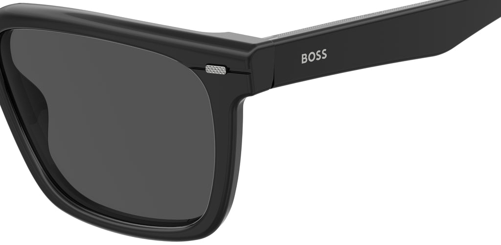 BOSS 1318/S Black Ruthenium/ Grey 55 / Plastic / Acetate