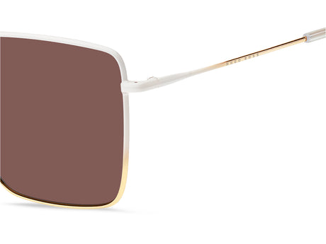 BOSS 1318/S Black/ Green Gold Mirror 55 / Plastic / Acetate