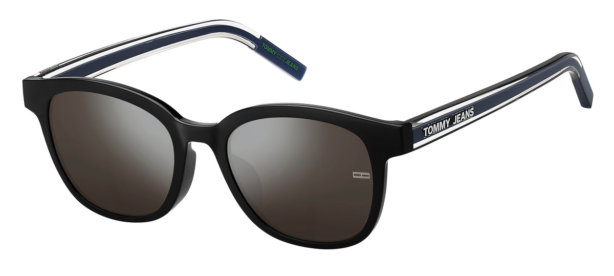 Tommy Hilfiger TJ 0065/F/S Black Blue/ Silver Mirror
