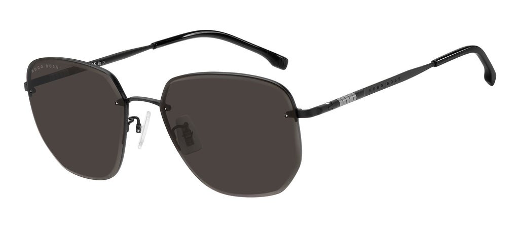 BOSS 1344/F/SK Matte Black/ Grey