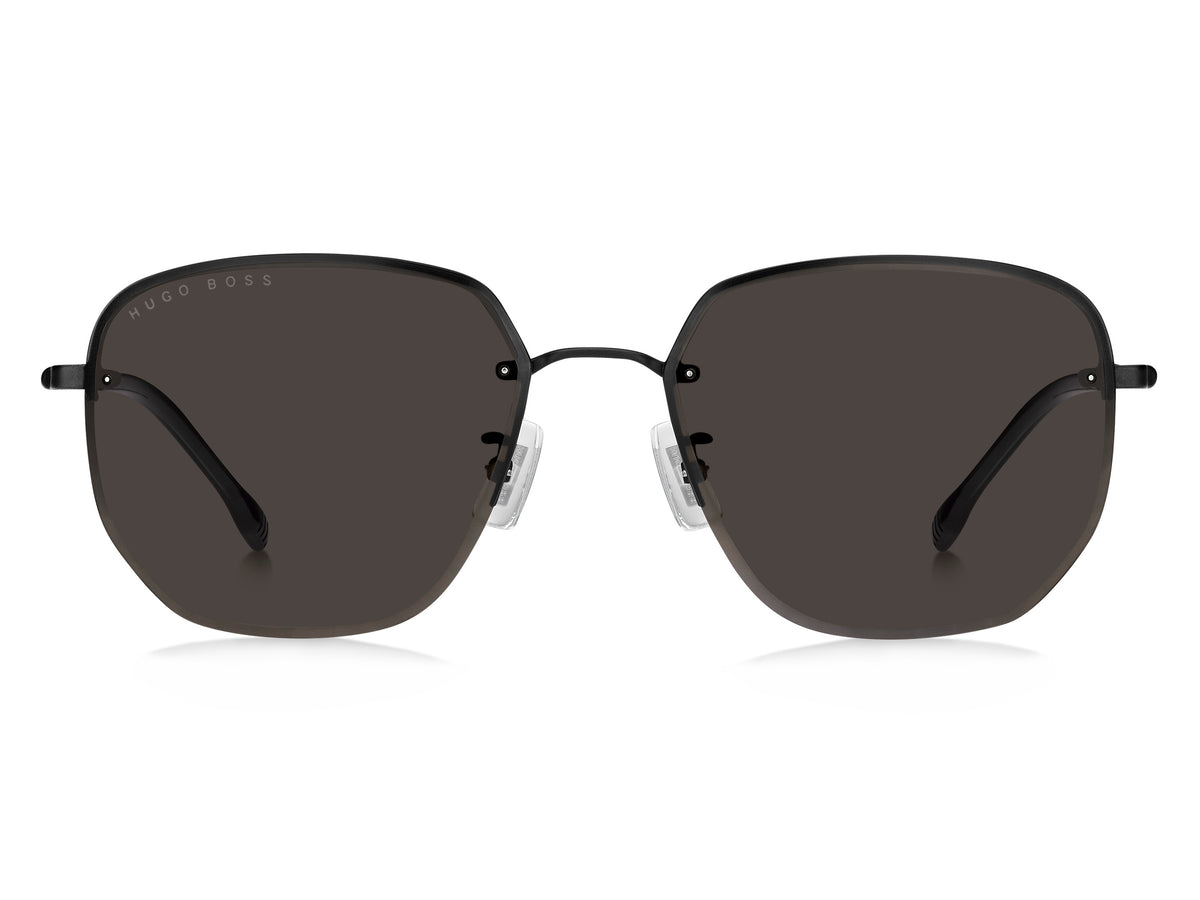 BOSS 1344/F/SK Matte Black/ Grey
