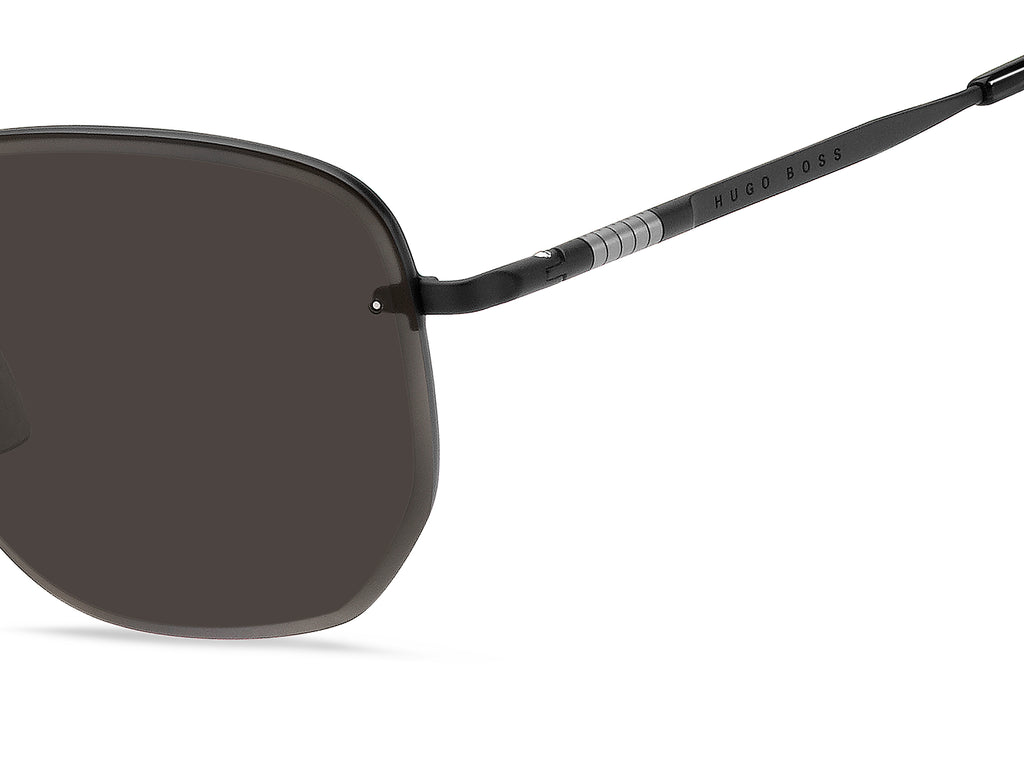 BOSS 1344/F/SK Matte Black/ Grey