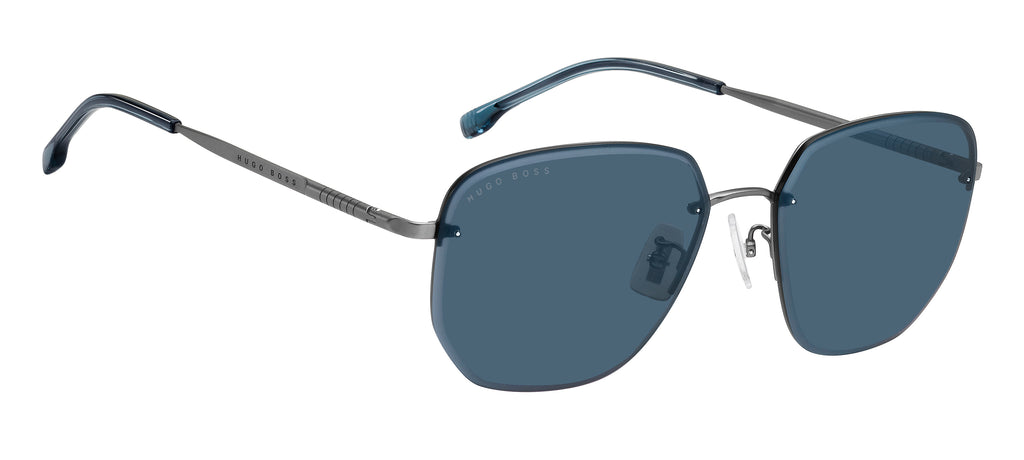 BOSS 1344/F/SK KJ1 KU 60 Dark Ruthenium 
Blue Avio Lenses