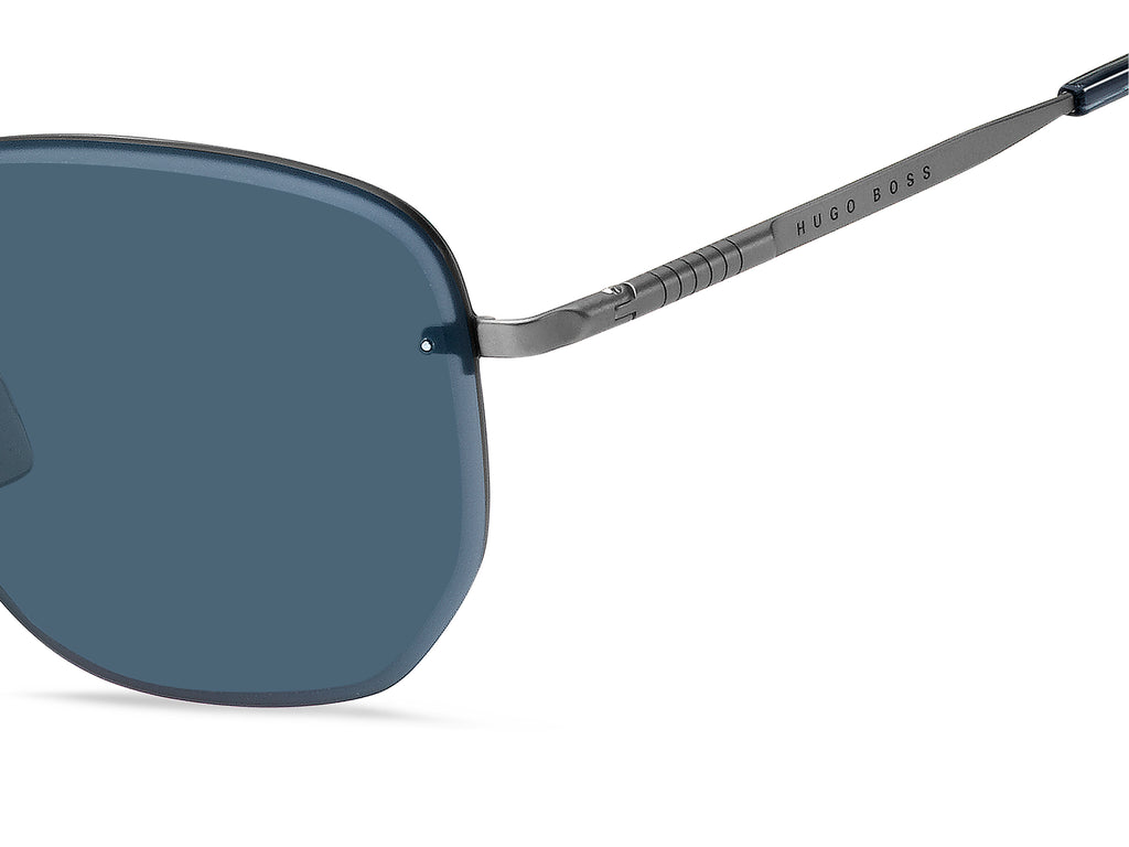 BOSS 1344/F/SK KJ1 KU 60 Dark Ruthenium 
Blue Avio Lenses