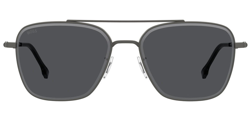 BOSS 1345/F/SK Dark Ruthenium Black/ Grey