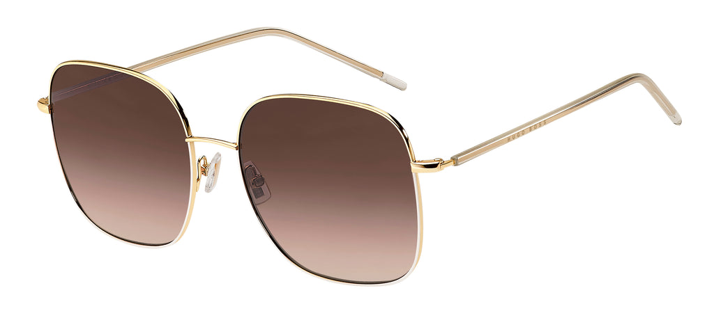 BOSS 1336/S Y3R HA 58 Gold Ivory 
Brown Lenses