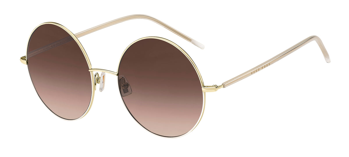BOSS 1336/S Y3R HA 58 Gold Ivory 
Brown Lenses