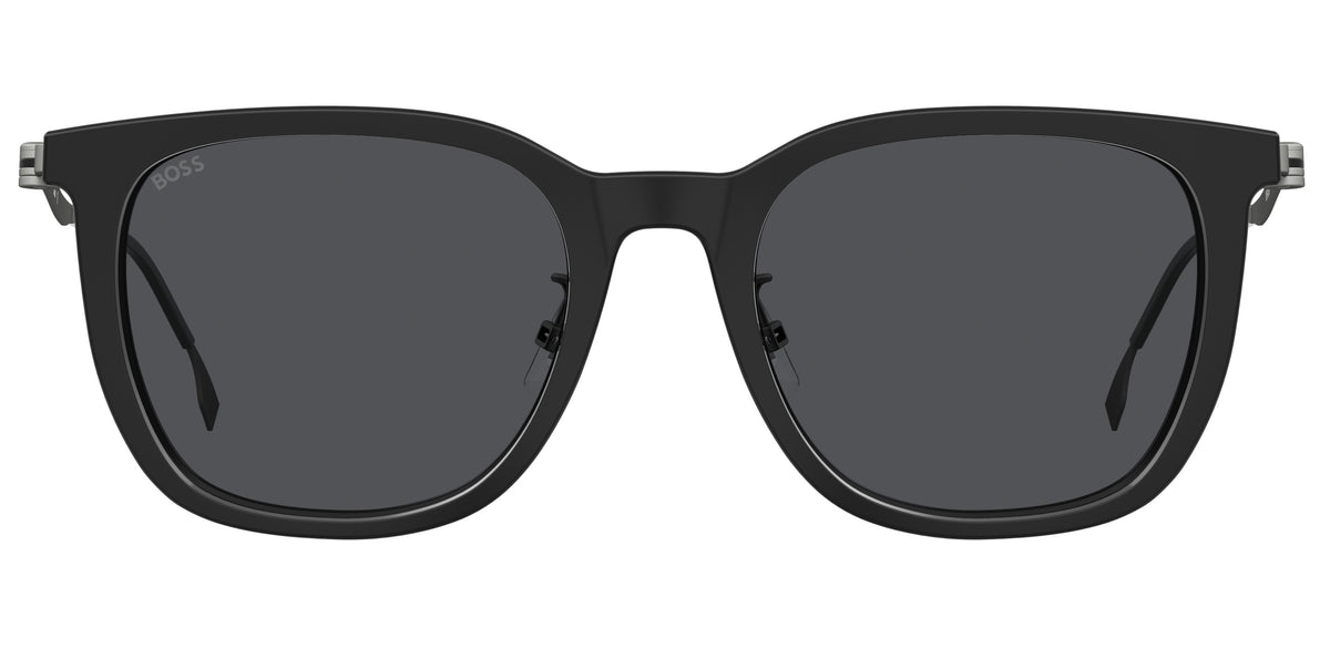 BOSS 1347/F/SK TI7 IR 54 Matte Black Ruthenium 
Grey Lenses
