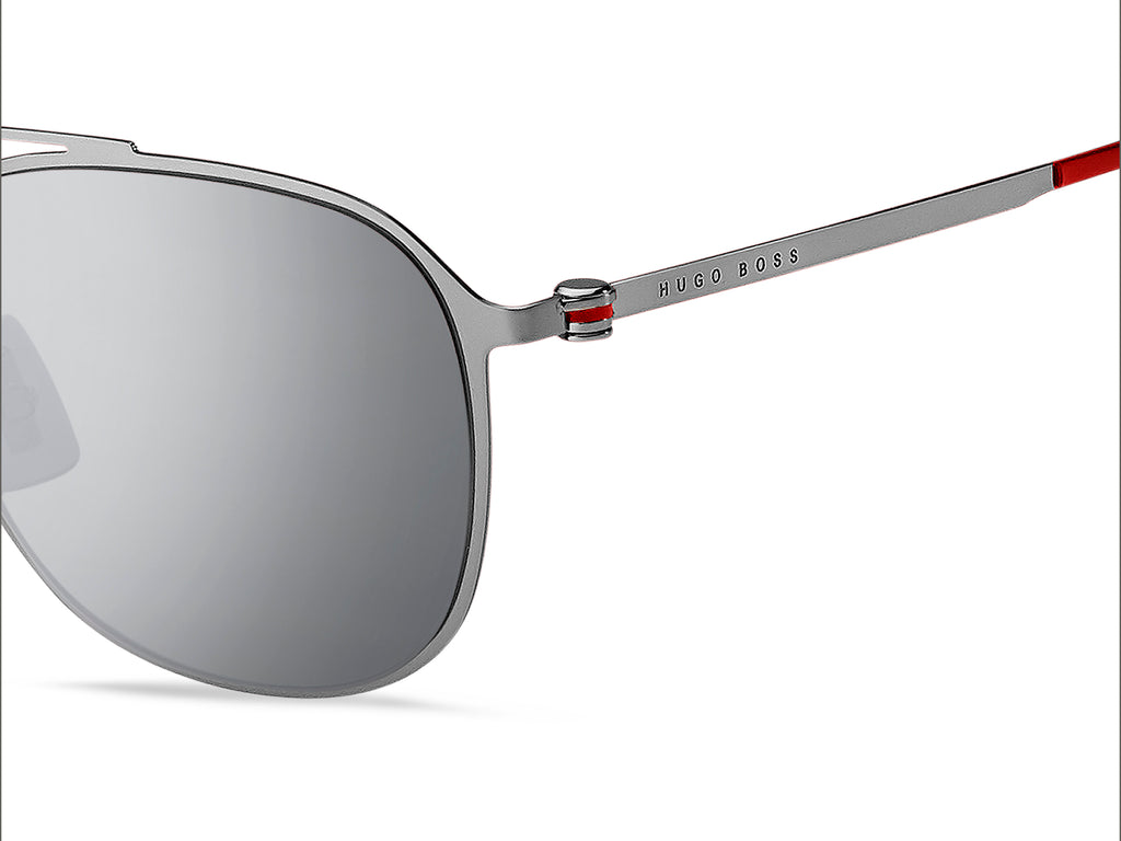 BOSS 1349/F/S 6LB DC 55 Ruthenium 
Extra White Lenses