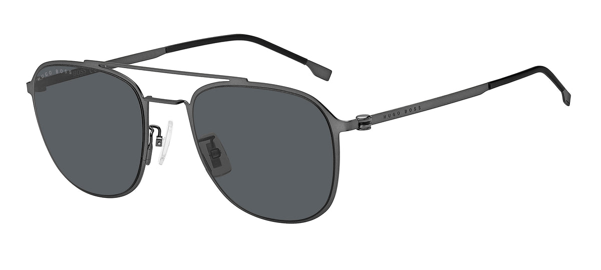 BOSS 1349/F/S Matte Ruthenium Black/ Grey