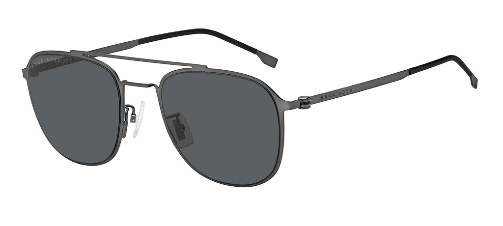 BOSS 1349/F/S Matte Ruthenium Black/ Grey