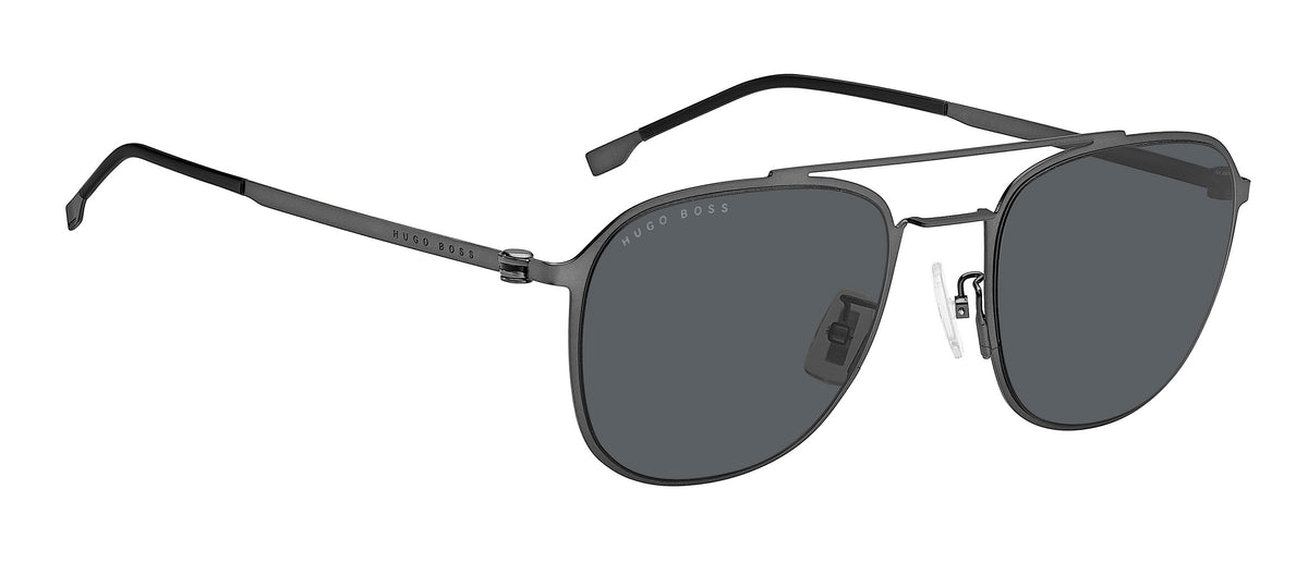 BOSS 1349/F/S Matte Ruthenium Black/ Grey