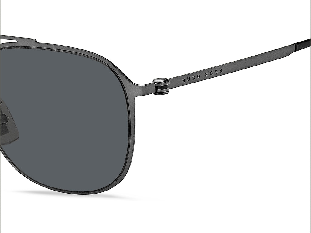 BOSS 1349/F/S Matte Ruthenium Black/ Grey