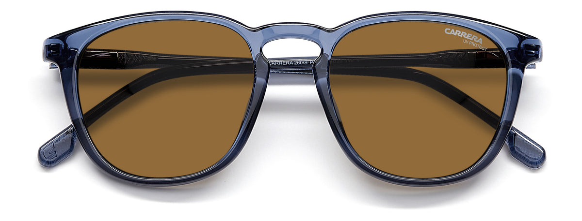 CARRERA 260/S-51-PJP BLUE 70 BROWN