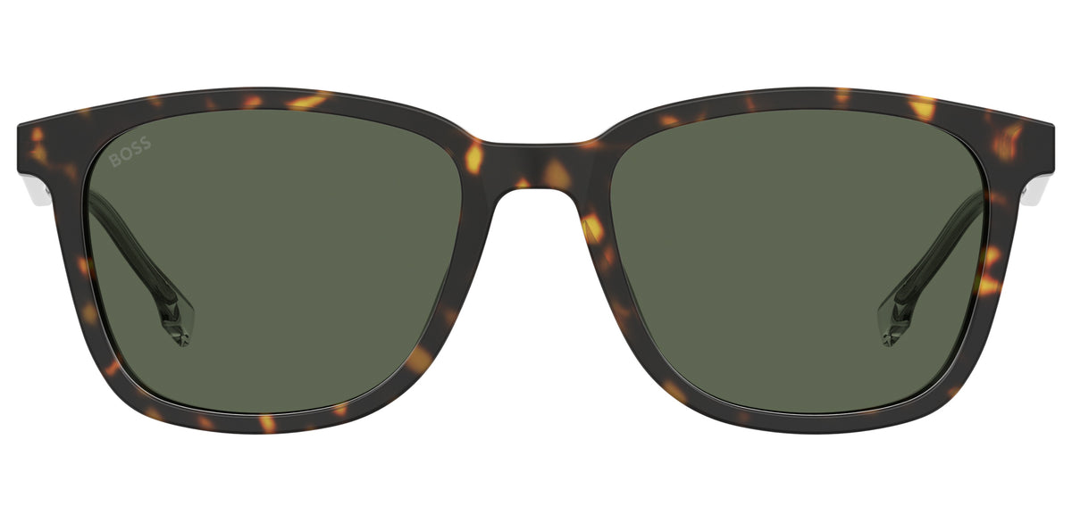 BOSS 1314/S Havana Dark Ruthenium/ Green