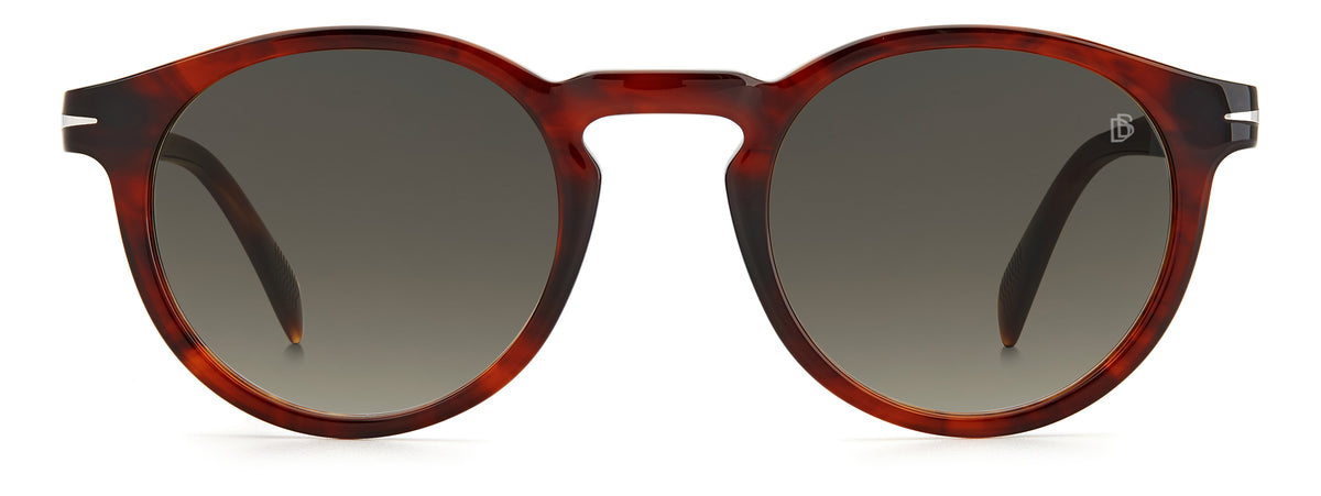 David Beckham DB 1036/S Brown Striped Havana/ Brown Lens 49 / Plastic / Acetate