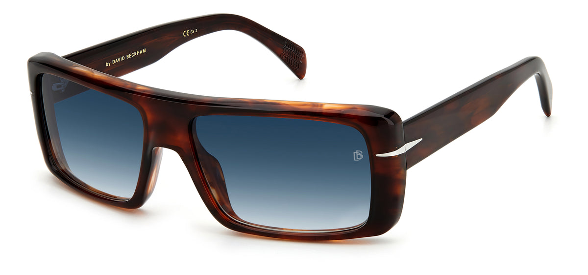 David Beckham DB 7063/S Havana/ Grey Lens 58 / Plastic / Acetate