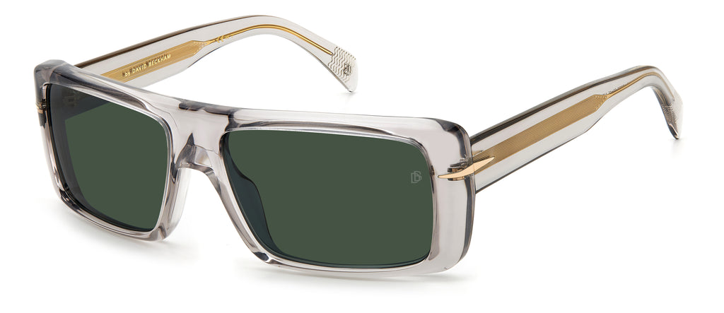 David Beckham DB 7063/S Grey/ Green Lens 58 / Plastic / Acetate