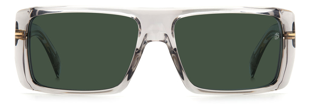 David Beckham DB 7063/S Grey/ Green Lens 58 / Plastic / Acetate