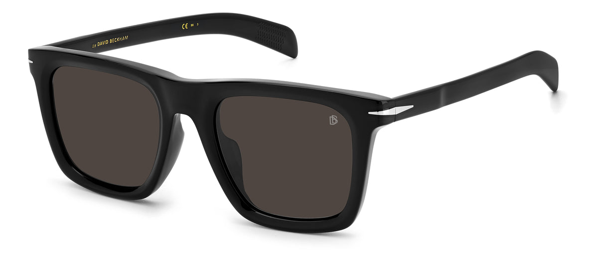 David Beckham DB 7066/F/S Black/ Grey Lens