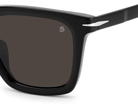David Beckham DB 7066/F/S Black/ Grey Lens