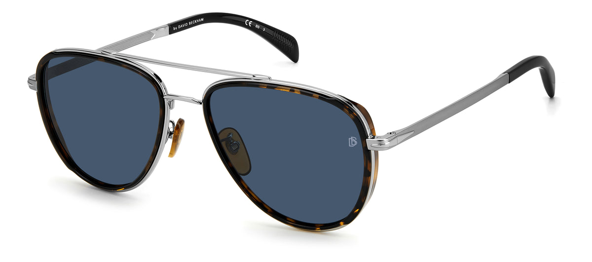 David Beckham DB 7068/G/S Ruthenium Havana/
