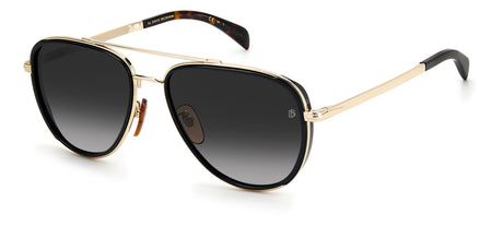 David Beckham DB 7068/G/S Gold Black_/ Grey Lens