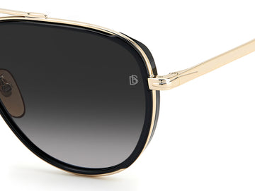 David Beckham DB 7068/G/S Gold Black_/ Grey Lens