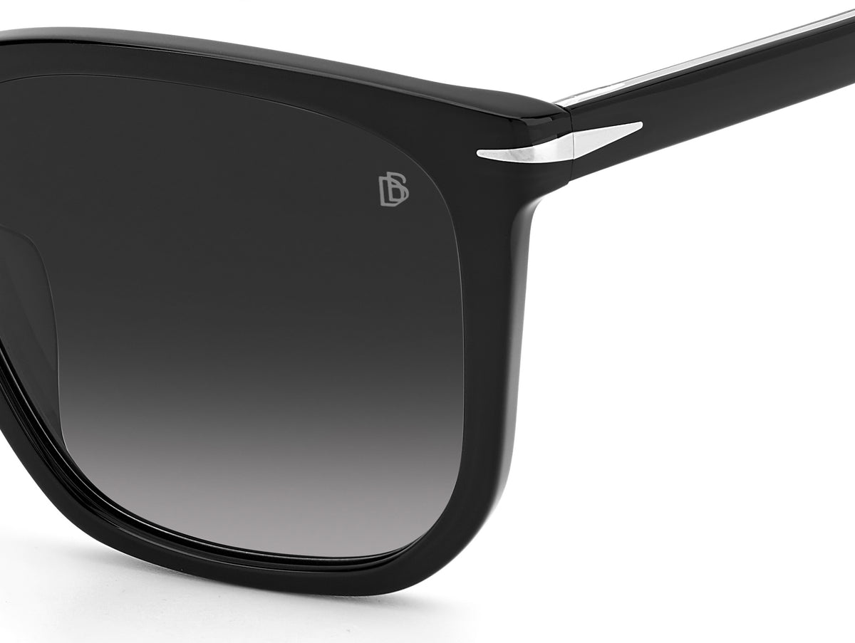 David Beckham DB 1071/F/S Black/ Grey Lens