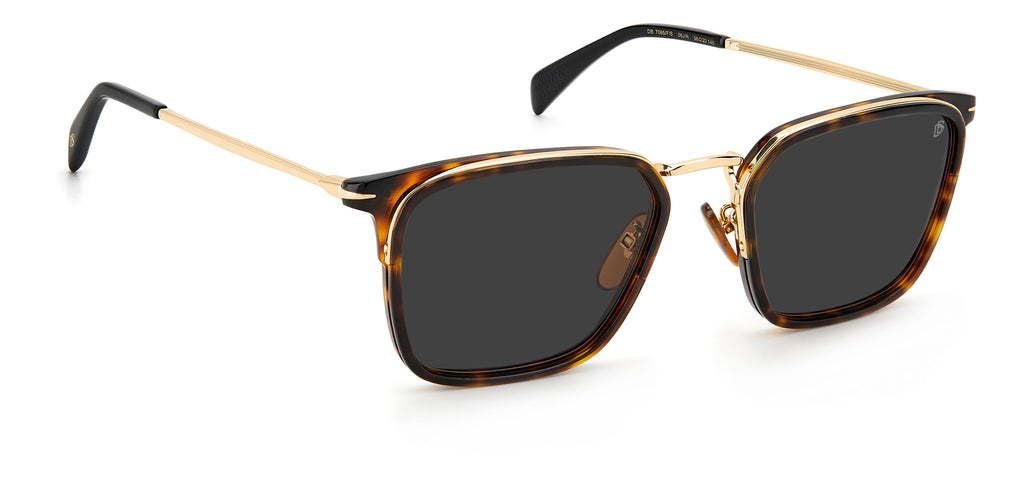 David Beckham DB 7065/F/S Gold Havana/ Grey Lens 56 / Plastic / Acetate